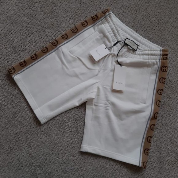 White Color GUCCI Men’s Short